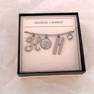 Initial H Charm Necklace 🎁